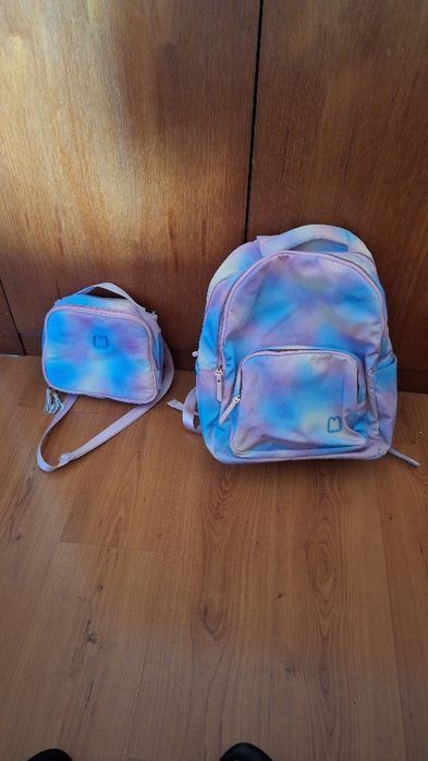 Mochila para escola  + Lancheira igual