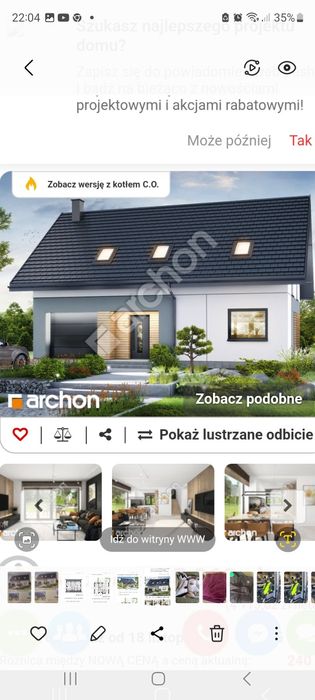 Projekt domu w Malinówkach 23 ge oze