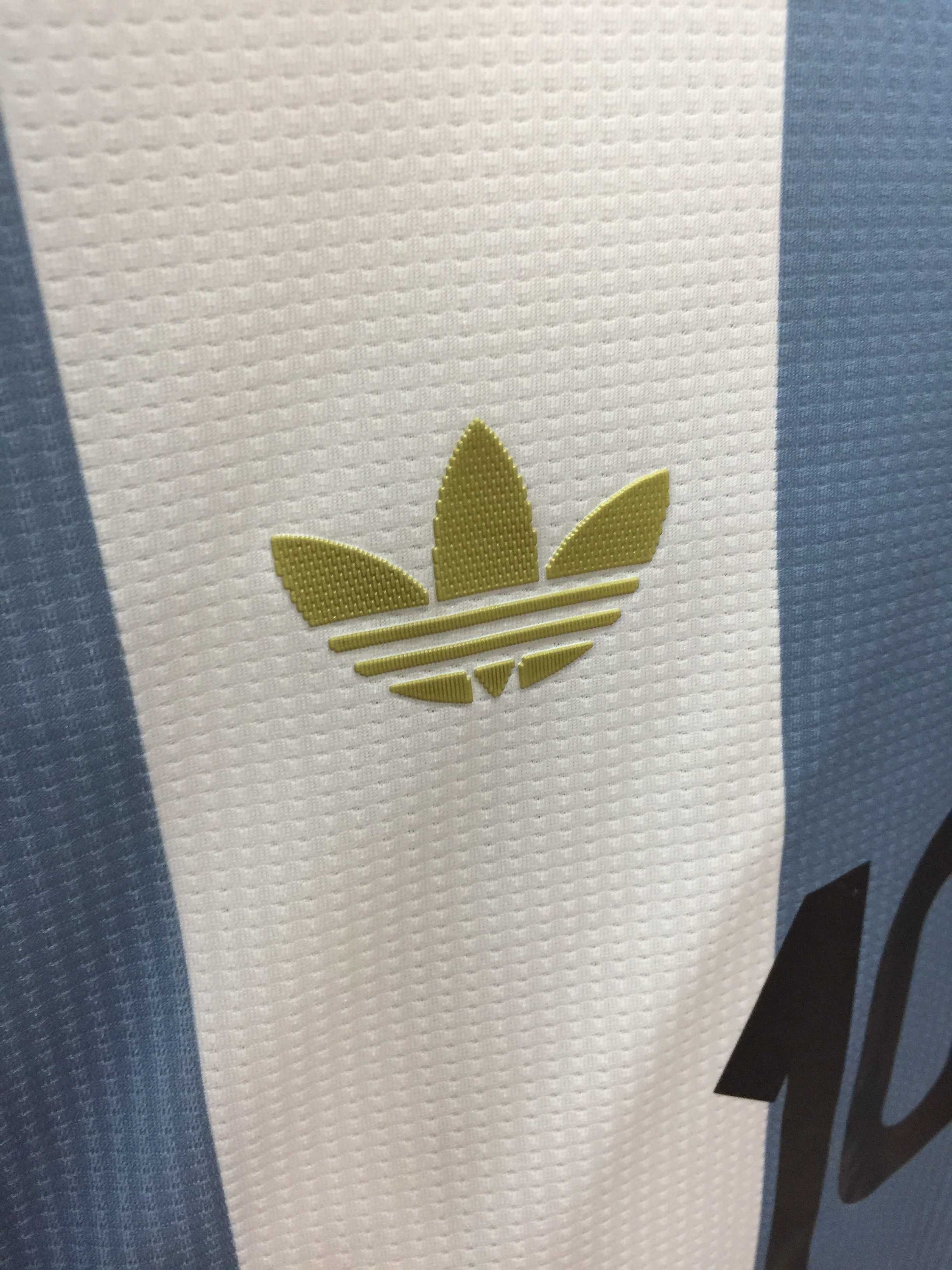 Nowa koszulka  Argentina Home 50th Anniversary Messi No.10 R.S-XXXL