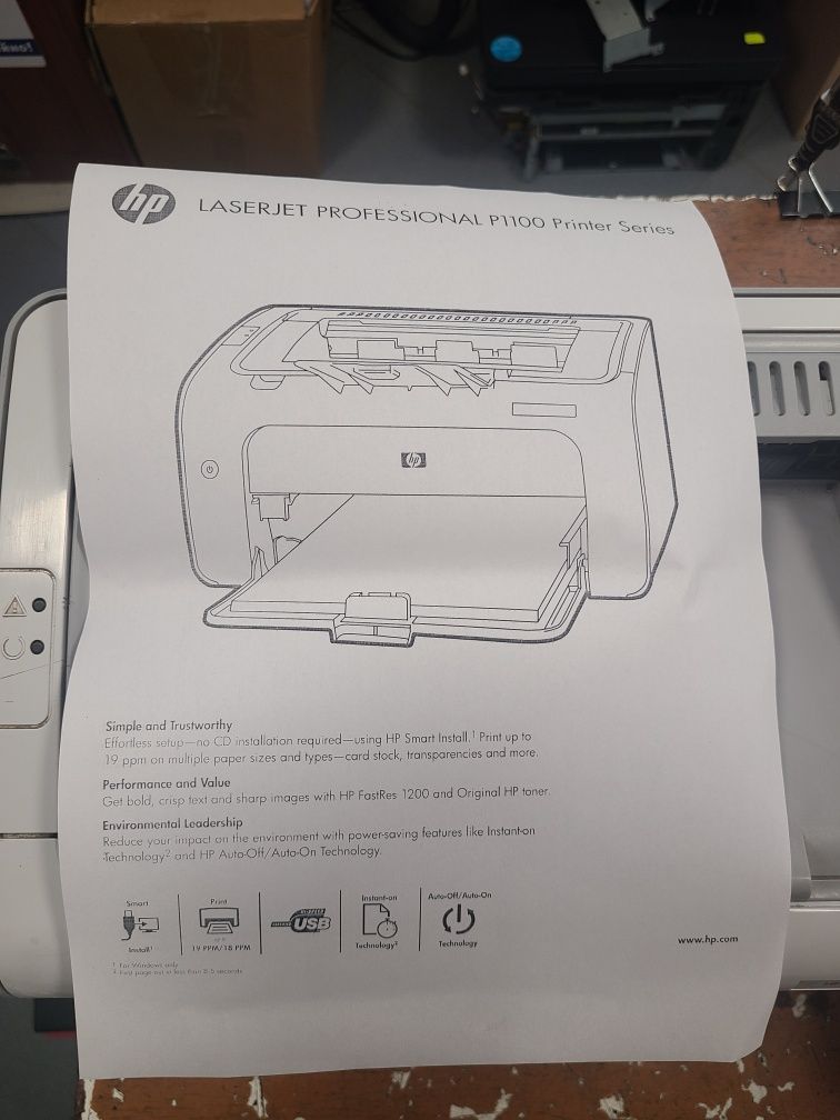 Принтер Лазерний Hp p1102 б/у