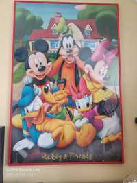 Plakat Myszka Miki i Przyjaciele