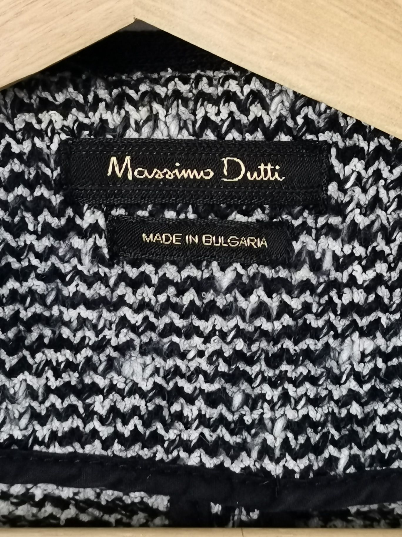 Casaco Massimo Dutti, M azul escuro mesclado