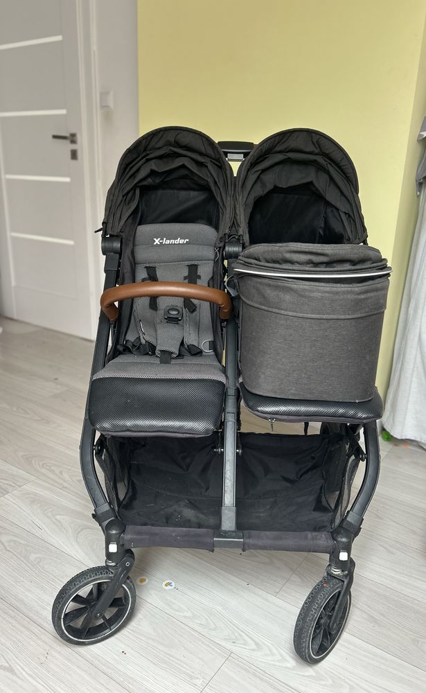 Wozek rok po roku X-lander double spacerówka i gondola