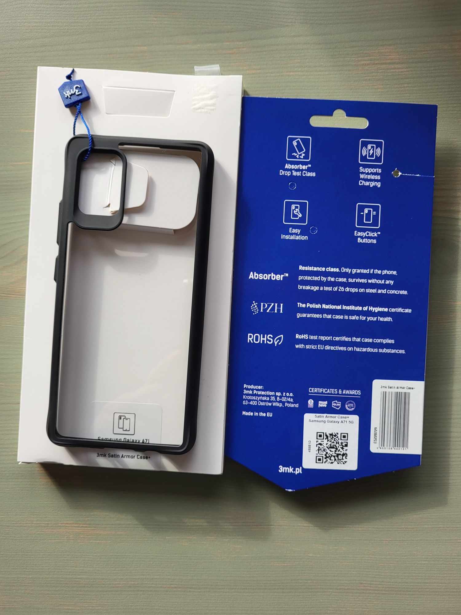 Etui 3mk Satin Armor Case do Samsung Galaxy A71 5G