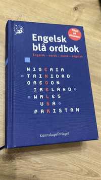 Język norweski - Engelsk blå ordbok