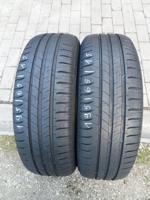 2x Opony Używane Letnie 195/65R15 Michelin