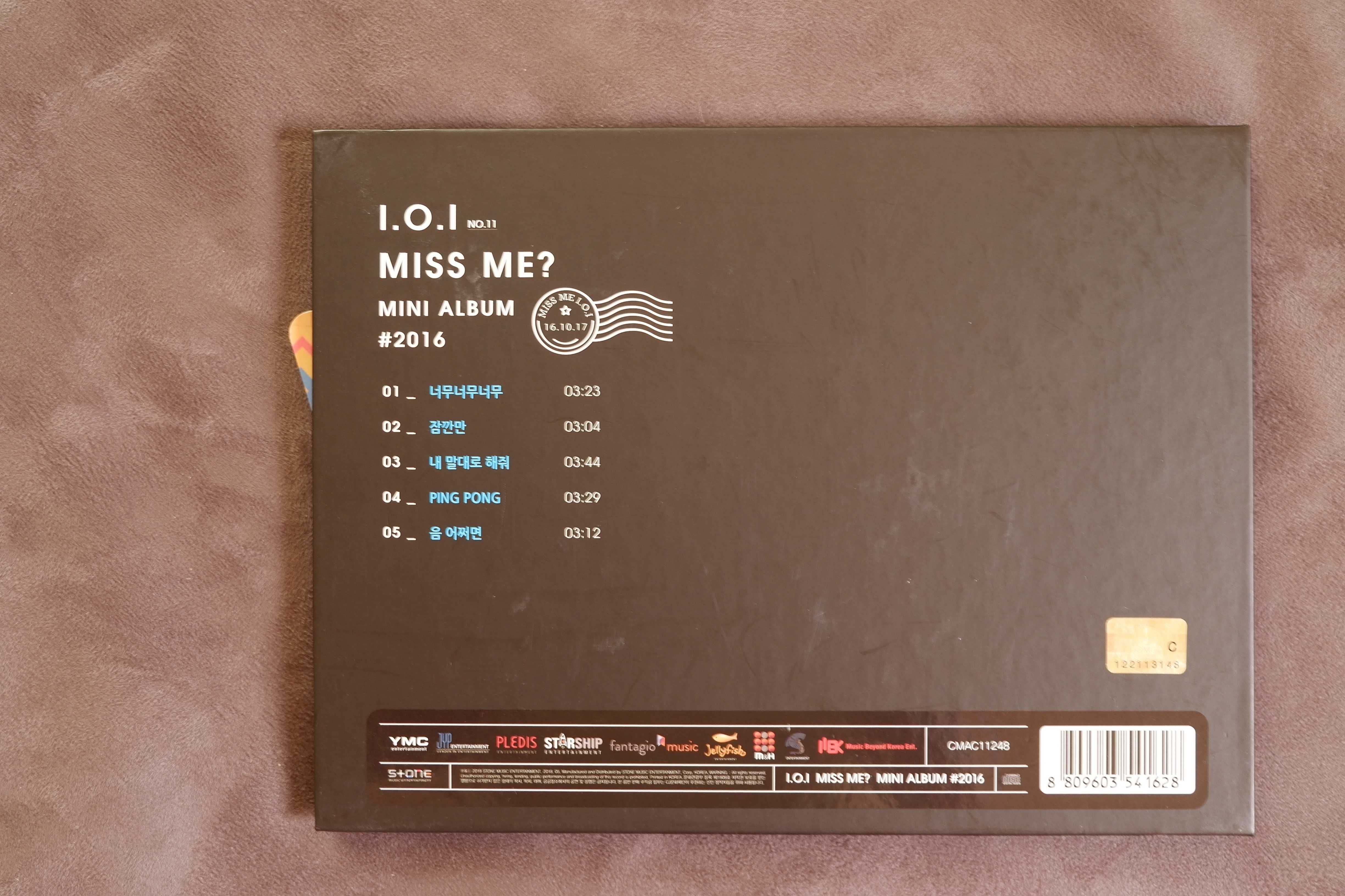 KPOP Album I.O.I - Miss me? Mini Album