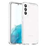 Etui Outer Braders z elastyczną ramką do Samsung Galaxy S23+ przezrocz