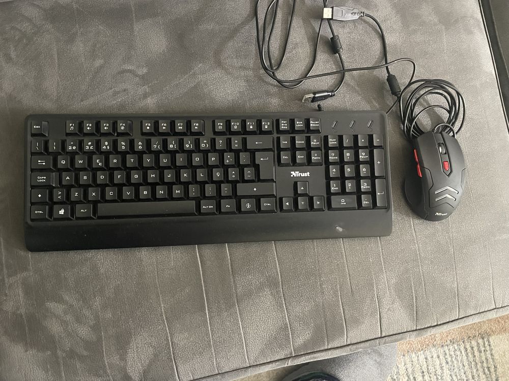 Teclado e rato Trust