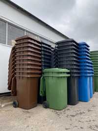Pojemniki kosz kubeł śmietnik na odpady śmieci 240l segregacja bio eko
