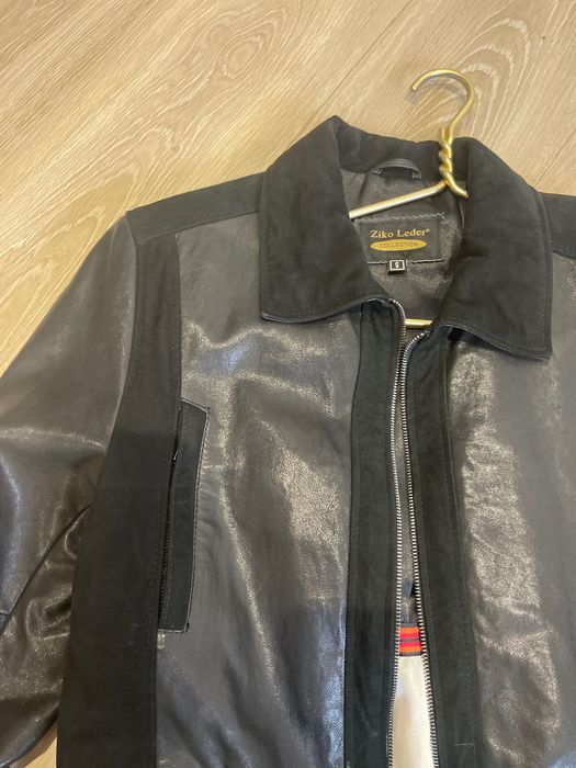 Куртка шкіряна чоловіча с-м