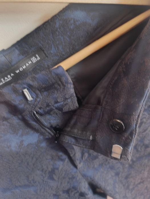 Calças Jacquard da Zara