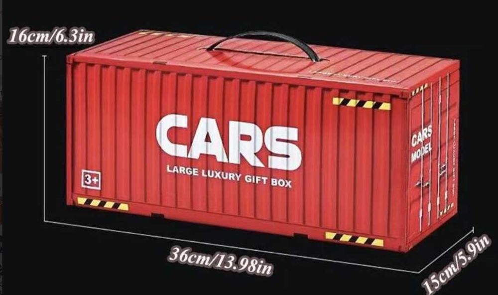 Набор детских гоночных машинок в контейнере 48 шт. Набір машинок 48 шт