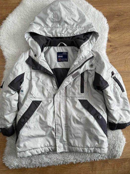 Reserved kurtka szara 104 r. 3 - 4 narciarska