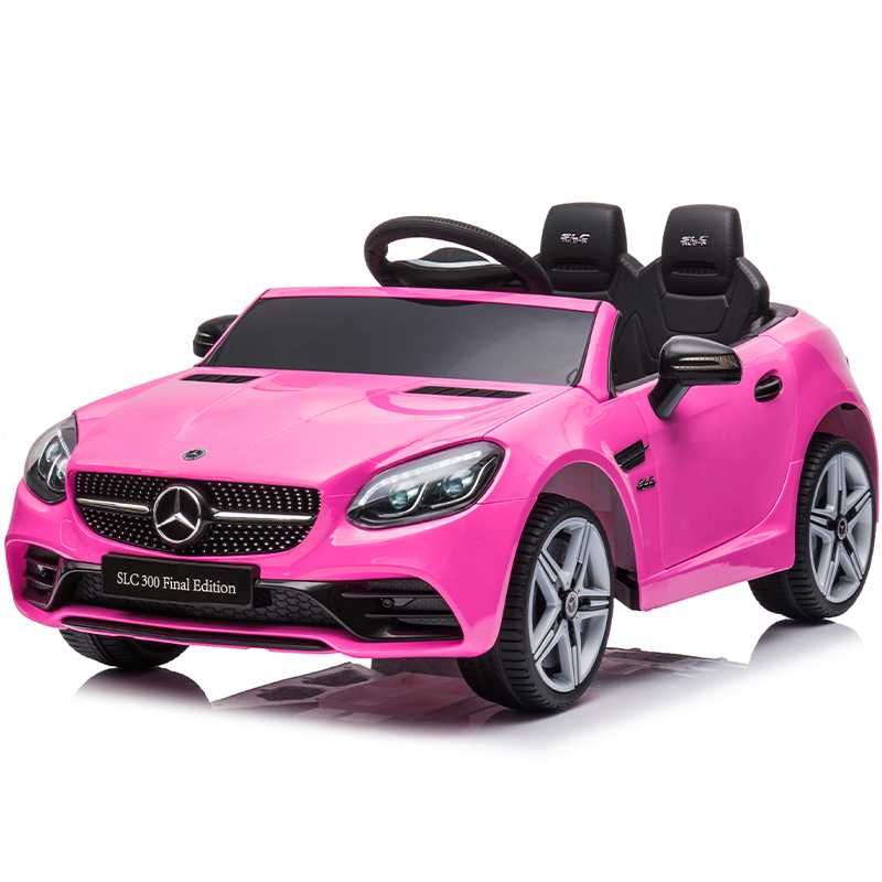 Mercedes BENZ SLC300 różowy na akumualtor