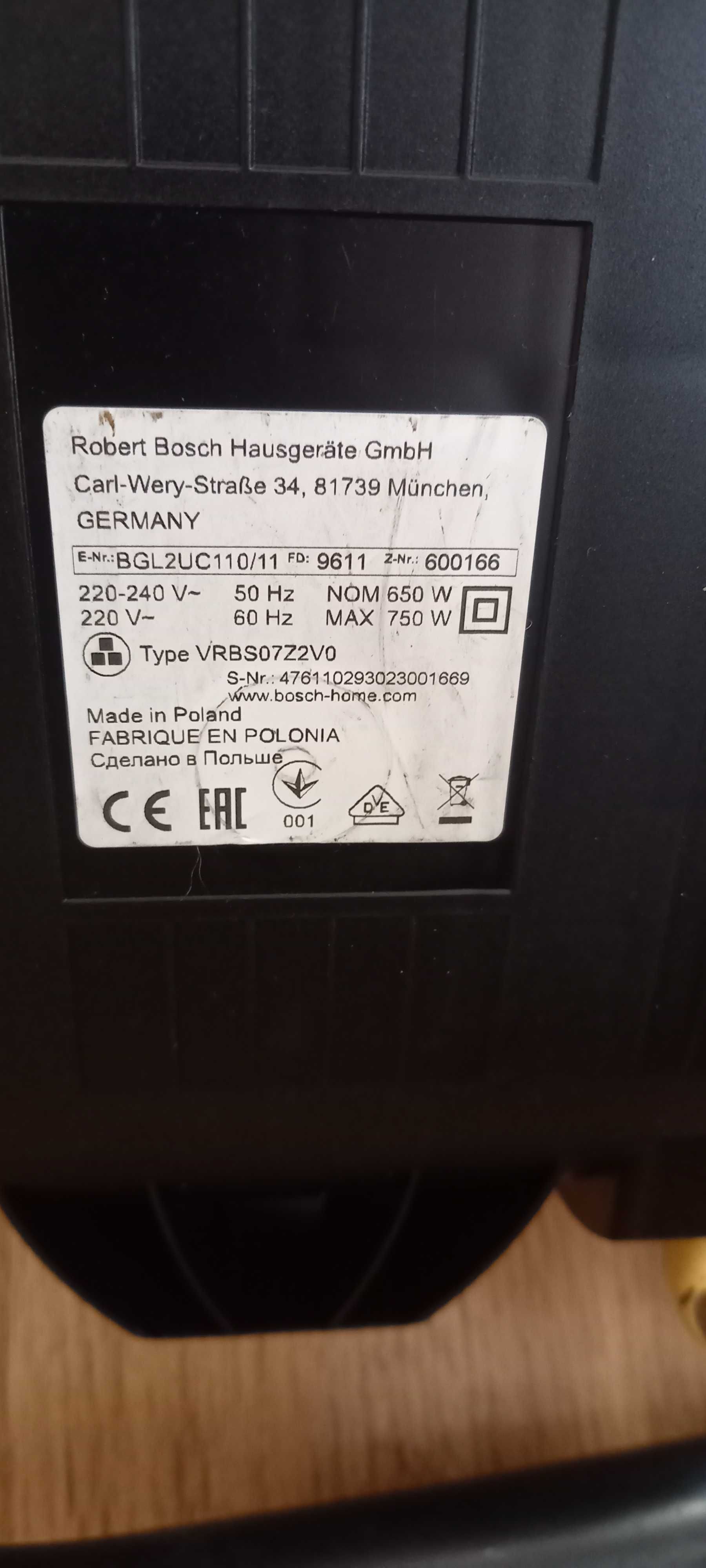 Odkurzacz BOSCh GL 20
