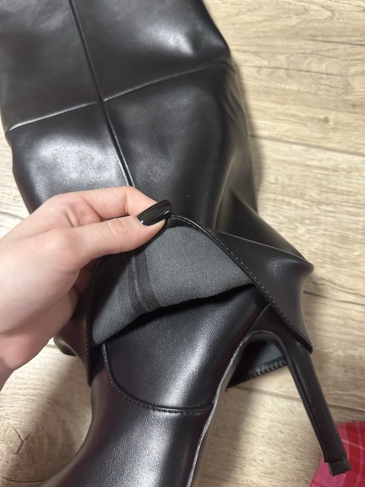 Сапоги на каблуке