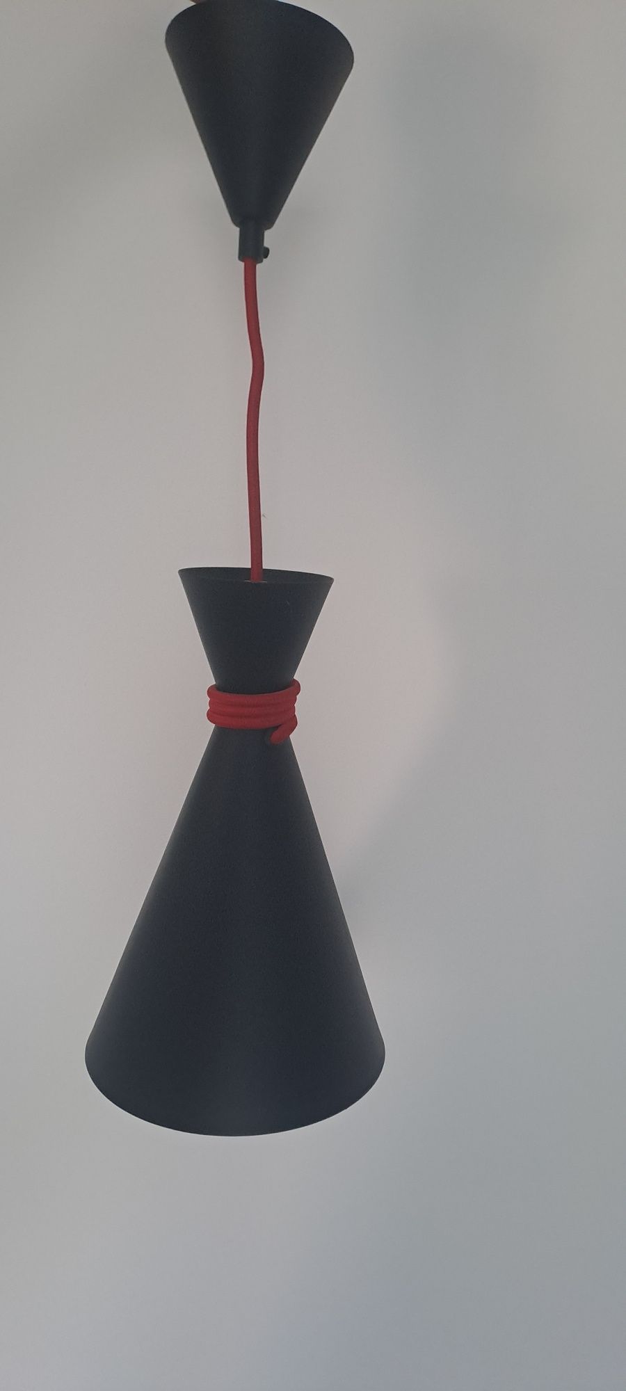 Lampa wisząca czarna, metalowa,styl LOFT