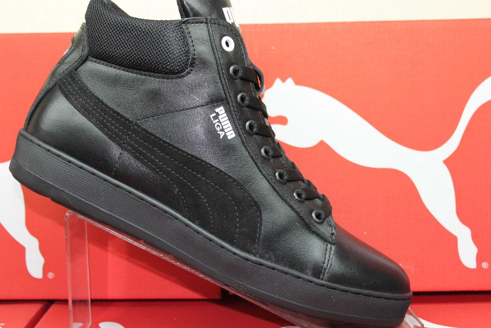 PUMA - зимние кроссовки- кеды- ботинки- кросівки на меху.(2-2кожа.мех)