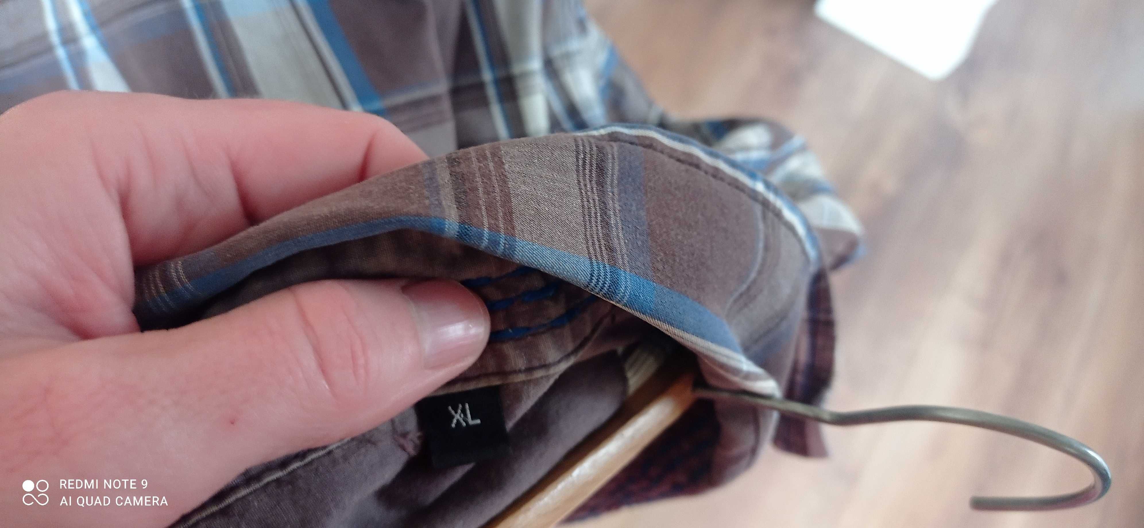 C&A elegancka koszula w kratę XL