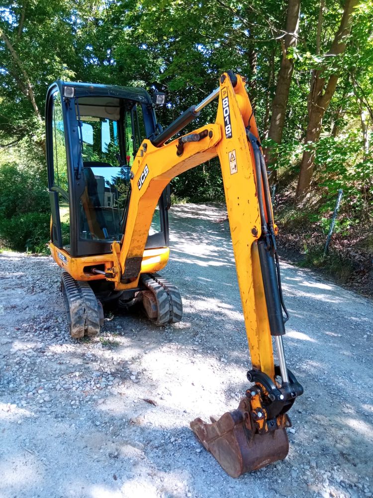 Minikoparka jcb 8018 cts 2015r 2670mth warszawa