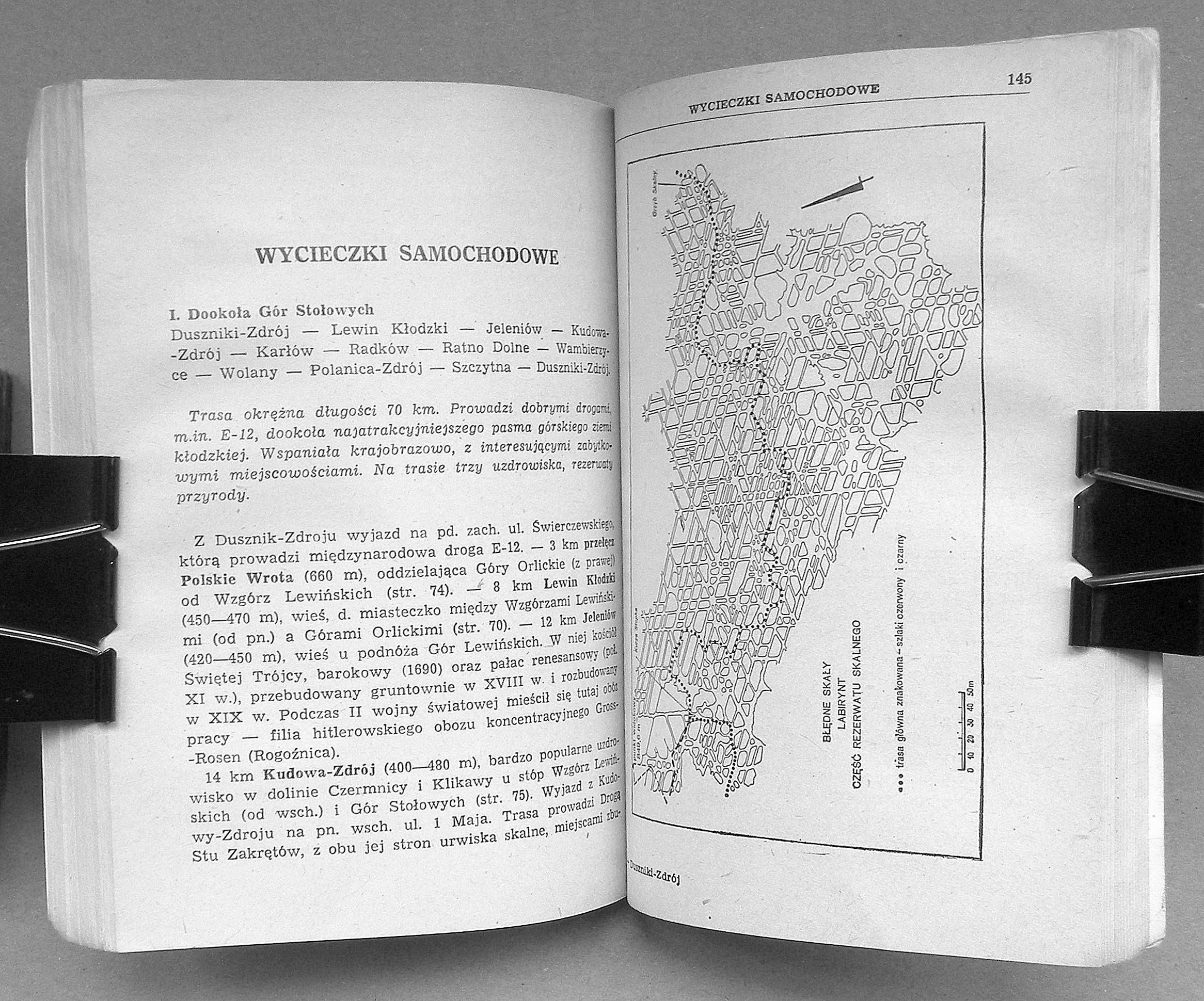 Duszniki Zdrój Polanica Zdrój i okolice przewodnik K Marcinek W Prorok