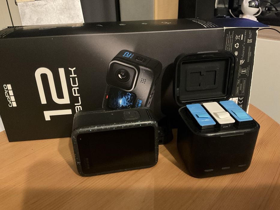 Kamera gopro 12 black jeszcze na gwarancji do 21.12.2025