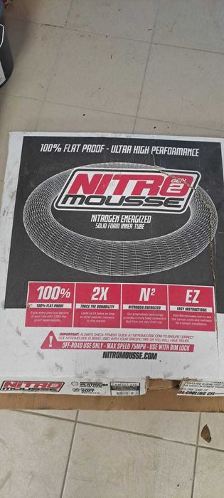 Nitro Mousse 100% flat proof - ultra high performance  140/80-18