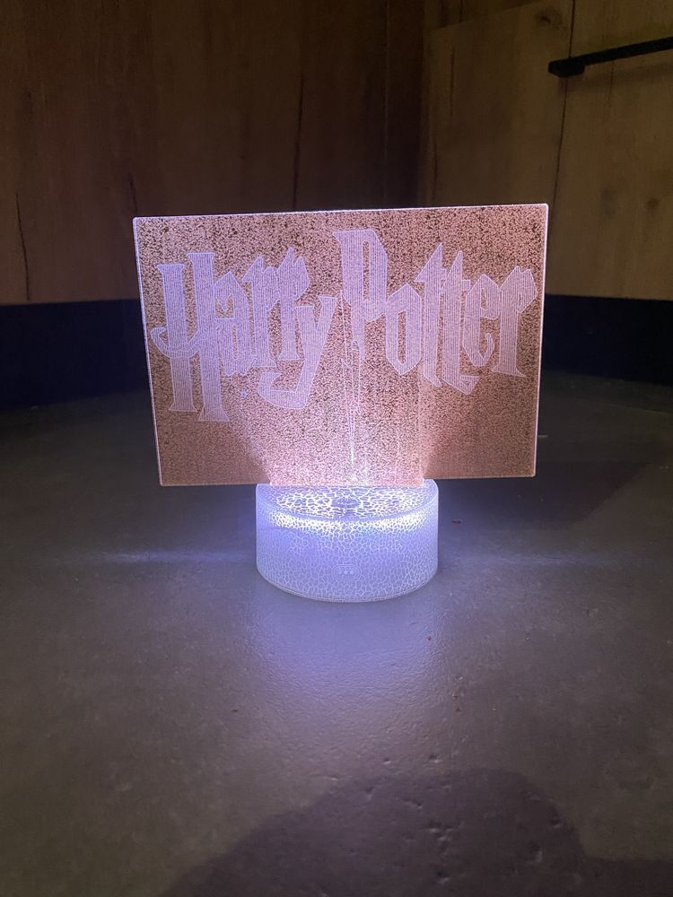 Lampka na biurko Hary Potter 3D