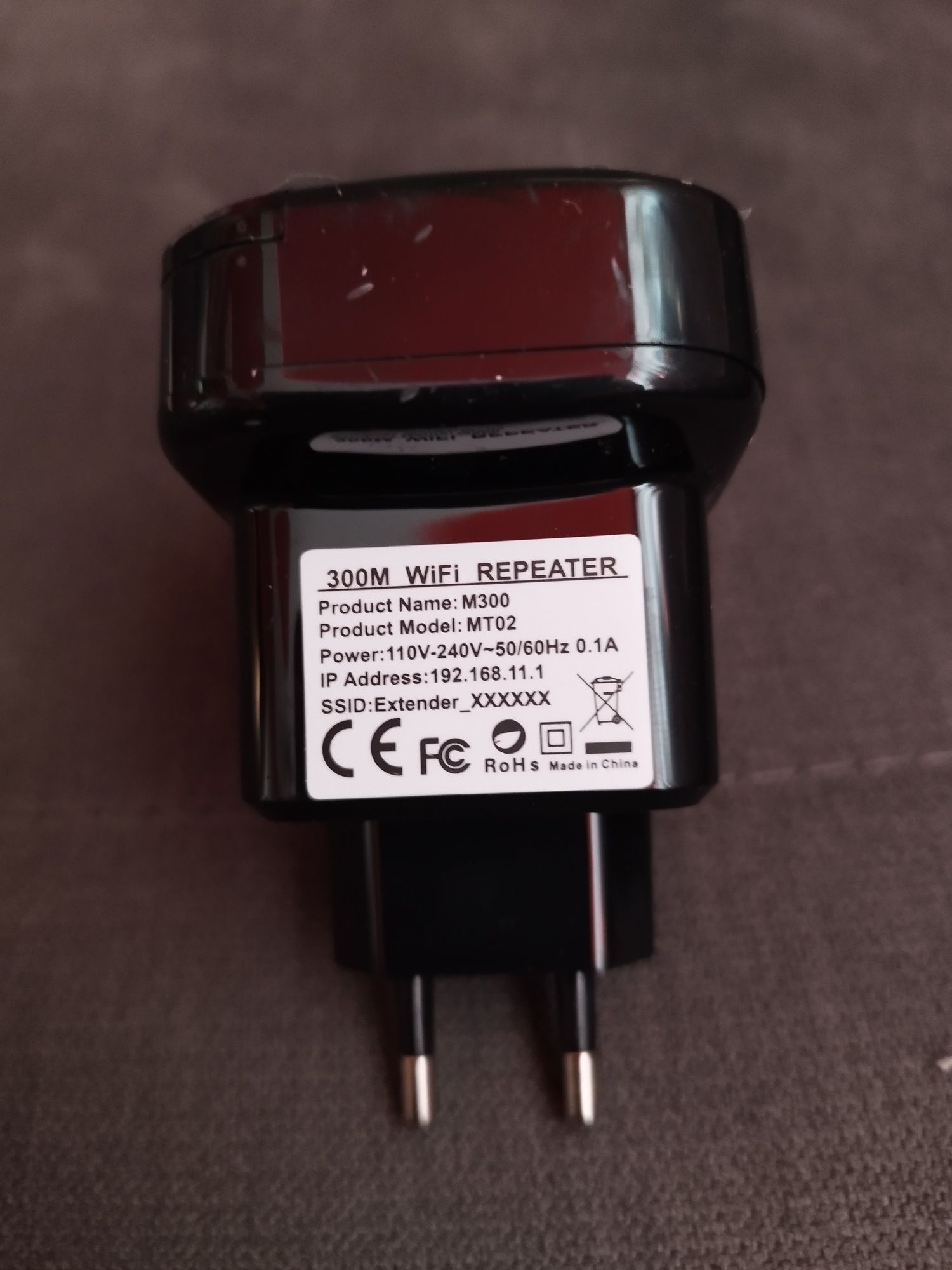 WI-FI Repeater Range Extender wzmacniacz zasięgu WI-FI