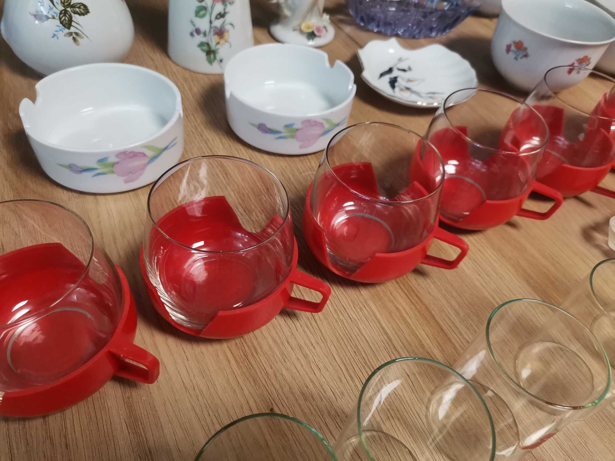 Stara porcelana PRL szkło Made in Poland Karolina, Chodzież