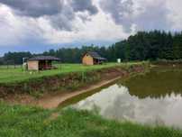 Nowy domek 70m2 Noclegi Wypoczynek Wynajem nad wodą stawem CAŁY ROK