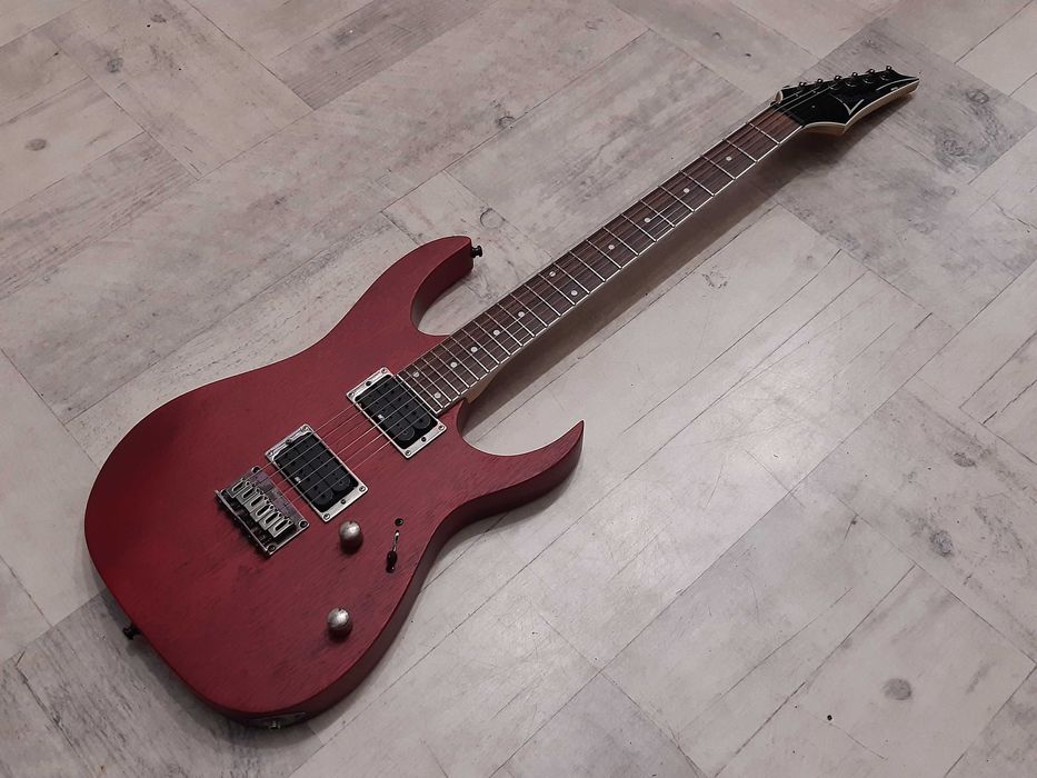 Gitara Ibanez RG321MH -INF- 2007r -transparent cherry- wysyłka-zamiana