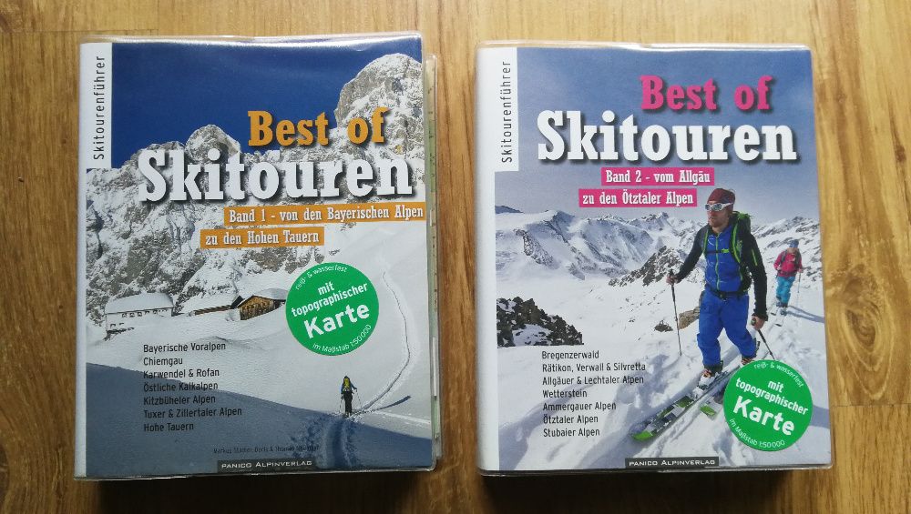 Best of Skitouren Band 1+2 Przewodnik skiturowy po Austrii