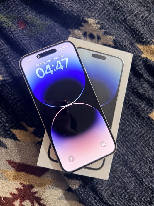 iPhone 14 pro max 128gb como novo completo