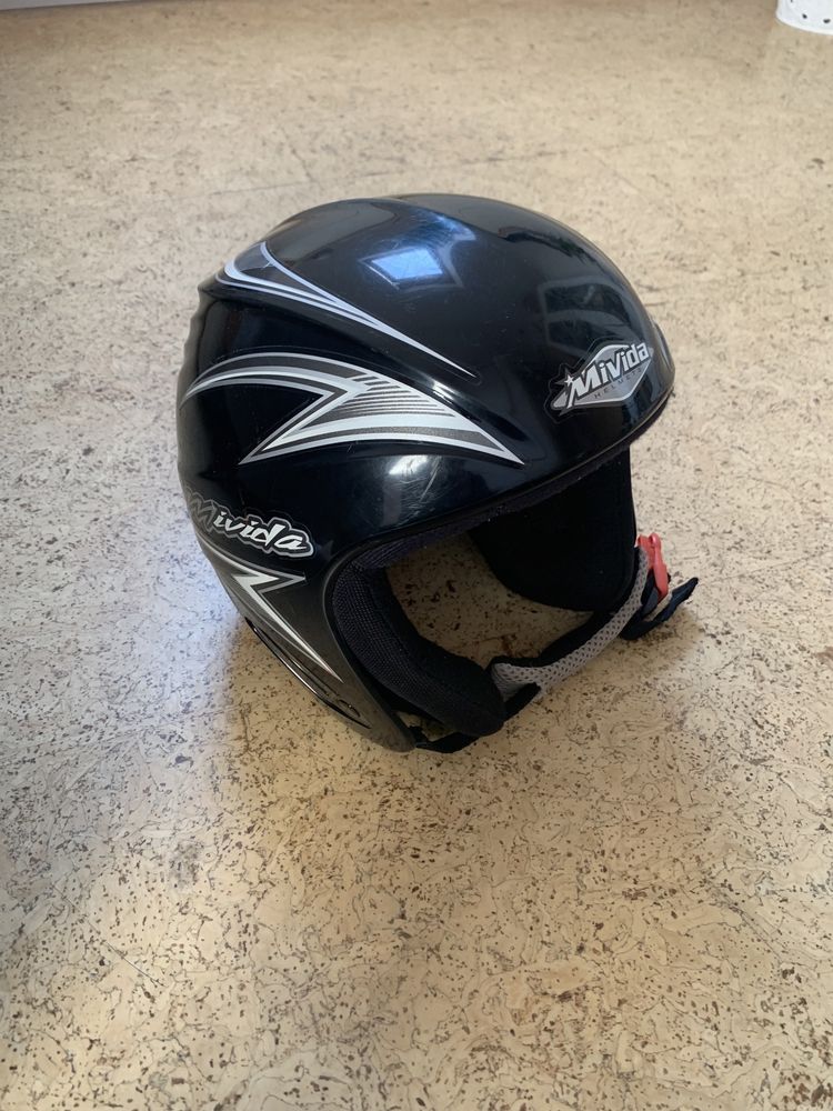 Kask dziecięcy na narty mivida helmets czarny