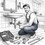 Hydraulik instalacje sanitarne. Plumber.