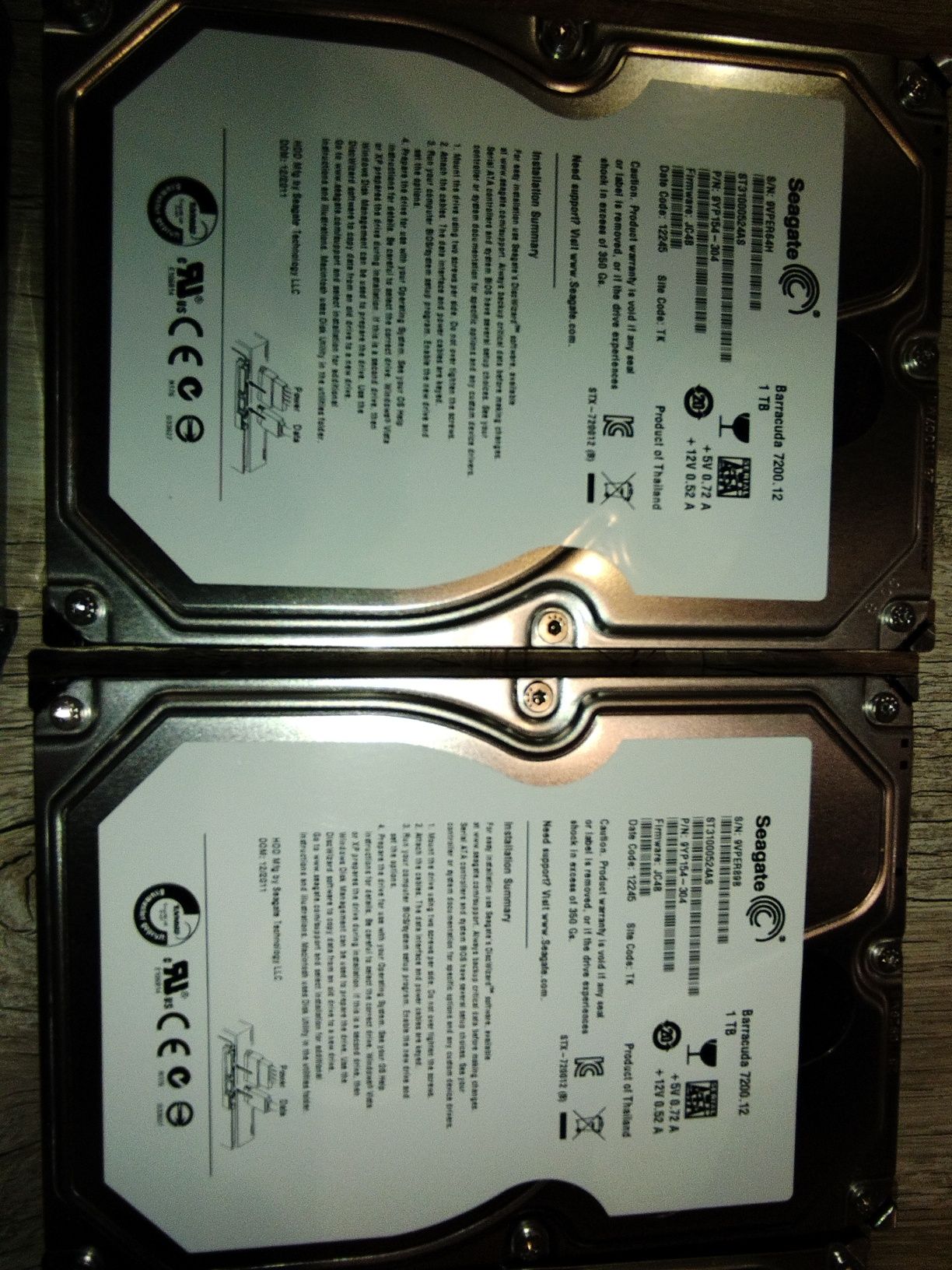 Продам HDD Seagate 1000 Gb