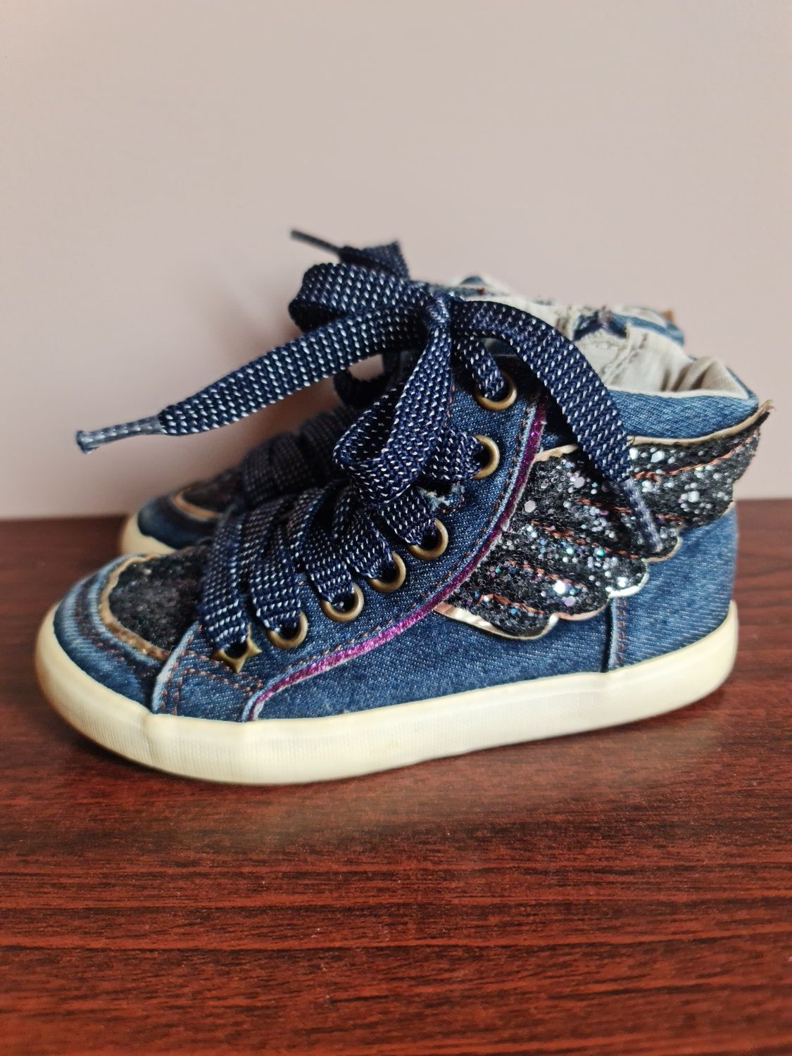 Buty trampki jeansowe wiosna lato jesień