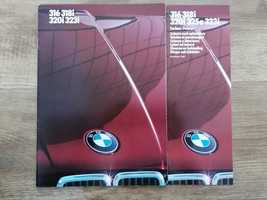 Prospekt BMW 3 E30 316, 318i, 320i, 323i