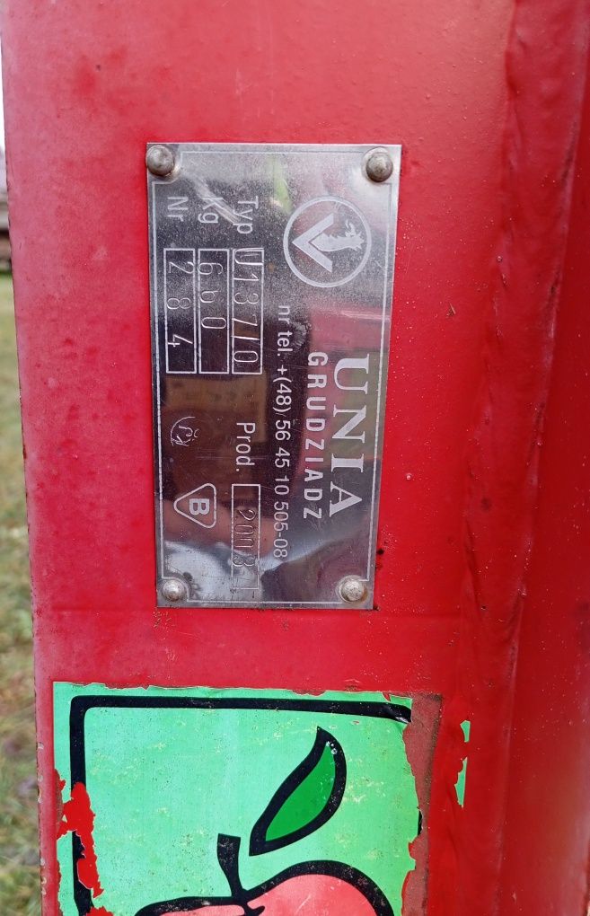 Pług unia tur 4+ Unia Grudziądz ,Zamienię