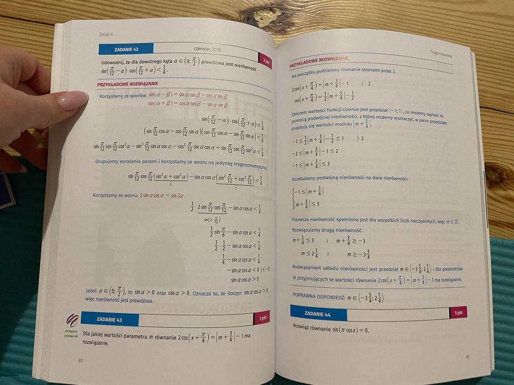 Dariusz Kulma matematyka rozszerzenie liceum zestaw