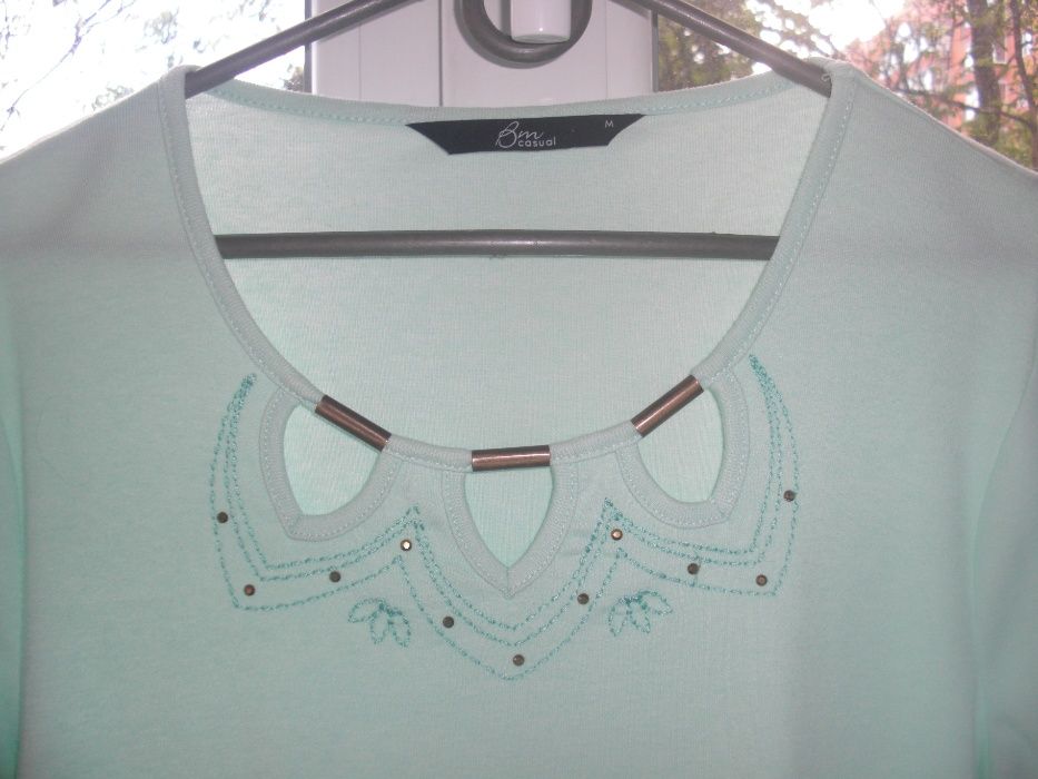 блуза нежно зеленого цвета р 54