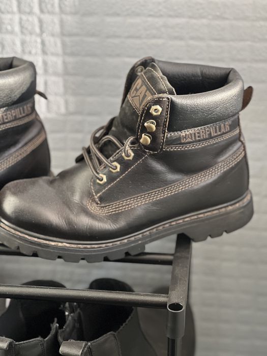 Botas Caterpillar Preto pele