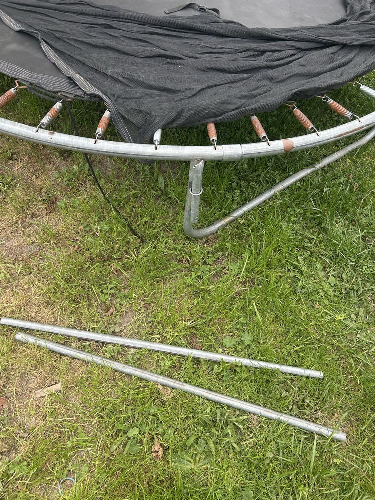 Trampolina 244 czesci rurki sprężyny