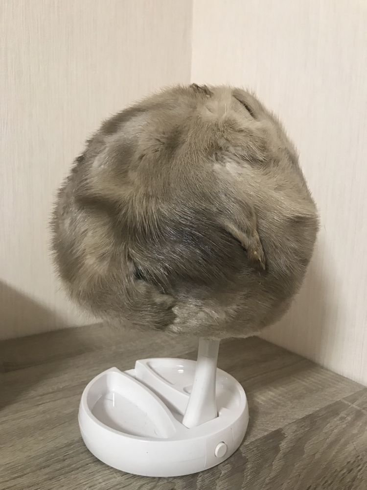 Незвичайна шапка хутро натуральна норка