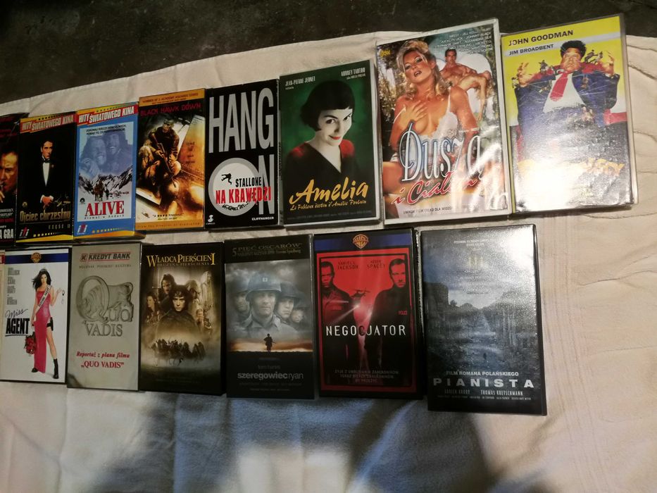 Kasety VHS, filmy dla dorosłych