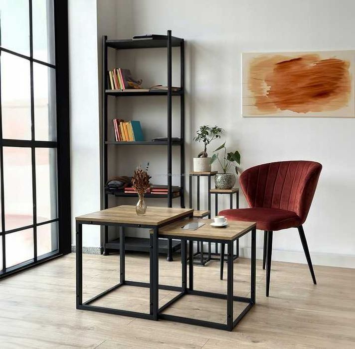 Stolik kawowy rozkładany zestaw 2w1 nowy nowoczesny