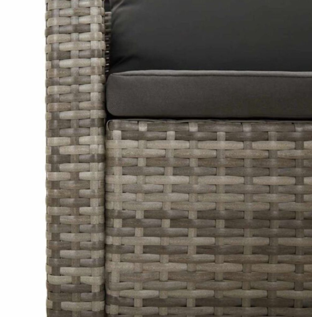 Sofa ogrodowa ratanowa vidaxl