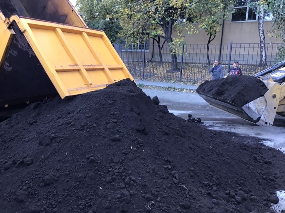 Чернозем плодородный, торф